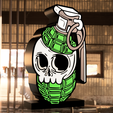 a95c1352-7fd7-49f6-960c-784b6fcd9b11.png grenade skull  LIGHTBOX MULTICOLOR /SINGLE EXTRUDER