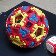 Rhombicosidodecahedron.jpg Another polyhedra construction set 20 mm