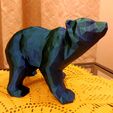 20231229_182201.jpg Piggy Bank cuddly Low Poly Bear  - NO SUPPORTS REQUIRED TO PRINT