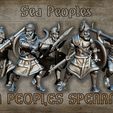 Sea-Peoples-Spearmen.jpg Sea Peoples Army Pack (+30 models). 15mm and 28mm pressupported STL files.