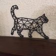 photo_chat.JPG Archivo STL gratis DECORACIÓN DE GATOS DE PARED・Diseño de impresión 3D para descargar