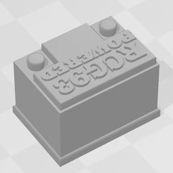 Capture 2.JPG Бесплатный STL файл Battery RC 1/10・3D-печатный дизайн для скачивания