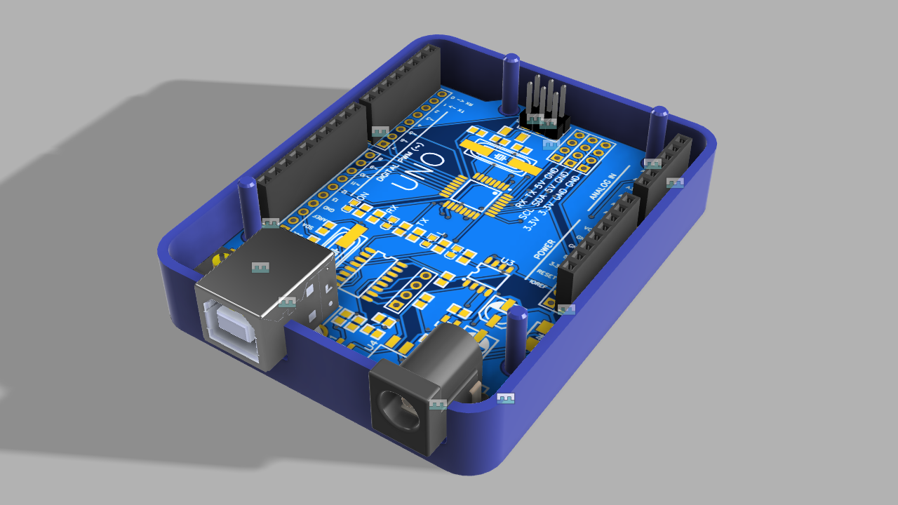 Descargar archivo STL Case Arduino Uno • Objeto imprimible en 3D ・ Cults
