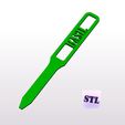 BASIL-1.jpg Basil garden stakes, garden markers 3d print file - stl files. Crop marker, vegetable stakes 3d stl cnc model. Garden label-3d model cnc