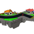 6.png STL-Datei Kleinstädte - Wohnhäuser・3D-druckbares Design zum Herunterladen