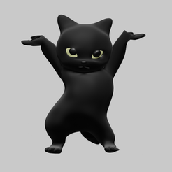 gato.png Archivo STL cat airpods holder・Design para impresora 3D para descargar