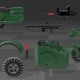 R.A.M.-Exploded-View.png G.I. Joe Classified R.A.M. Cycle w/Sidecar 1/12 Scale