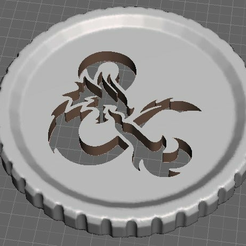 cap.PNG Free STL file D&D Inspiration/ Maker Token・3D printable model to download