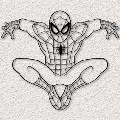 project_20230620_1947403-01.png Spiderman wall art spider man wall decor 2d art superhero