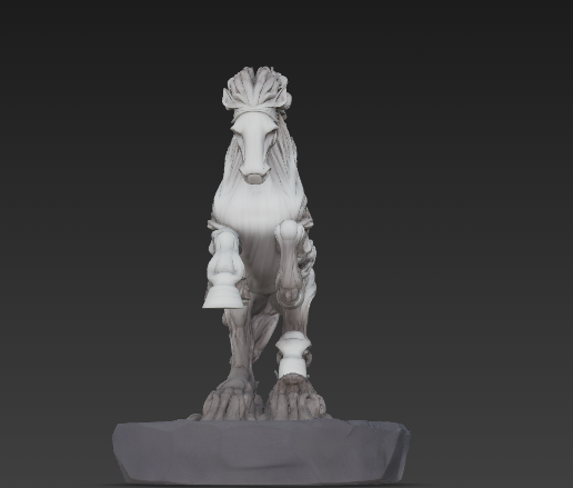 🐎 Dynamic Rearing Horse Sculpture STL – High-Detail Artistic 3D Print ...
