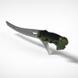 009.jpg New green Goblin sword 2 3D print model