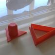 IMG-20200226-WA0019.jpg Triangle Clay/cookie/polimer clay cutter with stamp