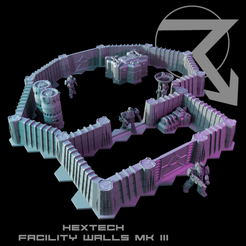 HEXTECH-Facility-Walls-Mk-III.png HEXTECH - Facility Walls Mk III (Battletech Compatible)