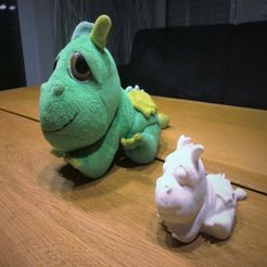 IMG_0516.JPG STL-Datei Little Dragon kostenlos・3D-Drucker-Design zum herunterladen