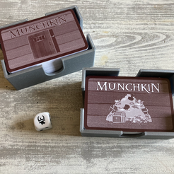 Archivo STL gratis Inserto y organizador del juego de mesa Munchkin Dungeon  🎲・Modelo de impresión 3D para descargar・Cults