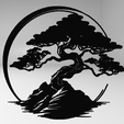 1.2.png Ancient Bonsai on a Rock - Line Art