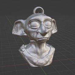 STL file DOBBY HARRY POTTER A 👾・3D printer design to download・Cults