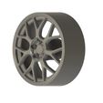 bbs-evox2.jpg STL file Mitsubishi Evo X Oem BBS 3sgt wheels for scale model・3D printing template to download