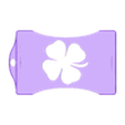 Porta Tarjetas Trebol_V.stl Identification Holder
