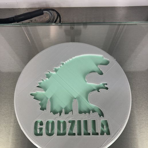 Drinkcoaster Godzilla 3D model