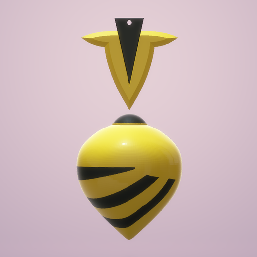 Vesperia Kit spinning top + necklace