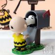 Peanuts_1_1-04.jpg Fichier STL gratuit PEANUTS Charlie Brown et Snoopy・Modèle imprimable en 3D à télécharger