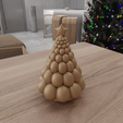 HighQuality2.png 3D Christmas Tree Pack For Decor 4 Piece with 3D Stl Files & Christmas Gift, 3D Printing, Christmas Decor, 3D Printed Decor, Christmas Kits