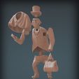 PhineasAssemble-3.jpg Haunted Mansion Phineas The Traveler Ghost 3D Printable Sculpt