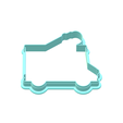 2.png Ice Cream Truck Cookie Cutters | STL Files
