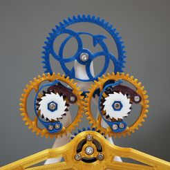 3D file Tourbillon Mechanica Tri-Axial 🕰️・3D print design to download・Cults