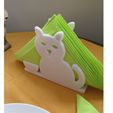 servi_cat_P1.jpg A CAT NAPKIN HOLDER FOR PAPER NAPKINS