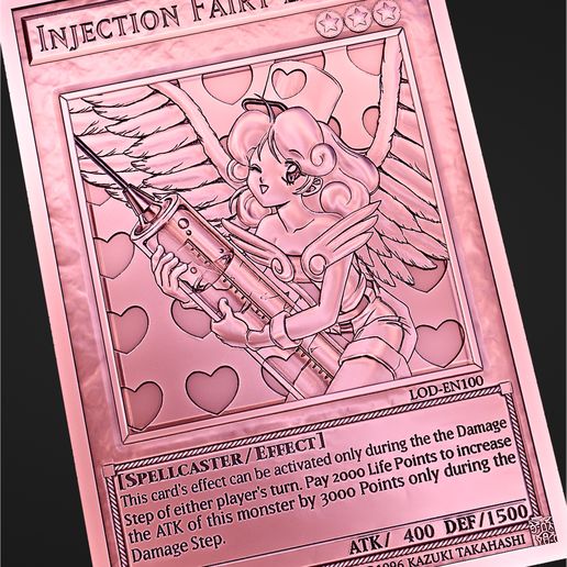 Injection Fairy Lily - Yu-gi-oh! STL File for 3D printingCults