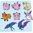 Pokemon-5.png Schlüsselanhänger Pack 151 Pokemon