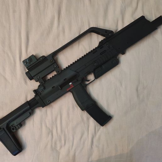 🔫 mp7 extended handgaurd for airsoft・ 3D File for 3D printing・Cults