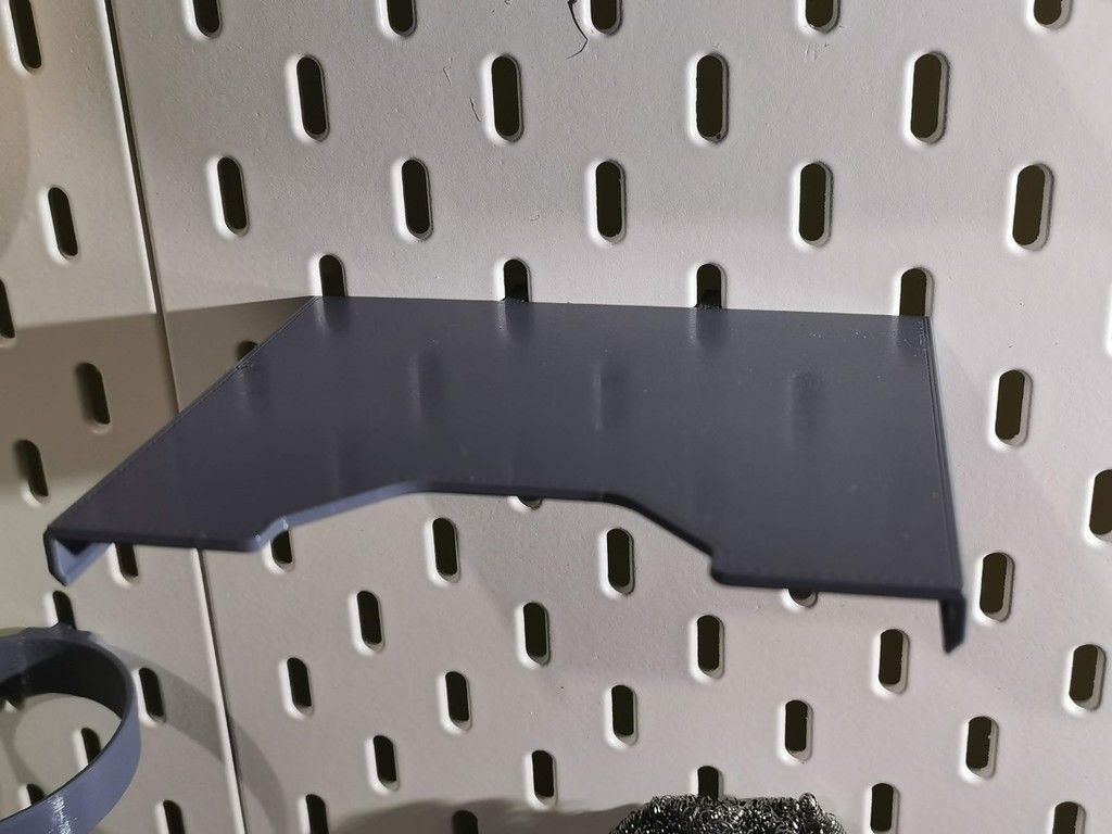 Support Pour Fer à Repasser IKEA VARIERA - Galvanisé, Avec Enrouleur De Câble - À Fixer Sur Mur Ou Dans Armoire