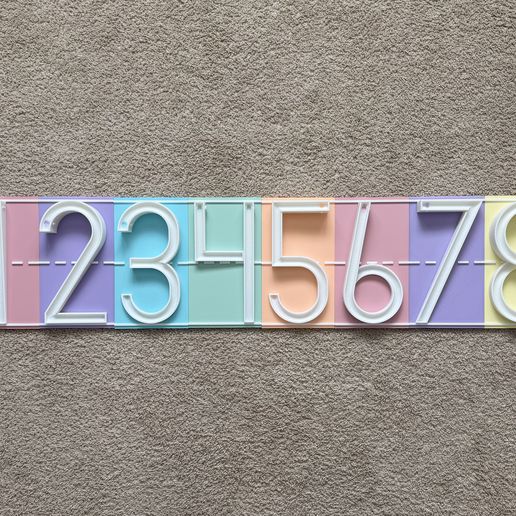 🔢 COMMERCIAL LICENSE Handwriting Formation Marble Ramps (Numbers)・ STL ...