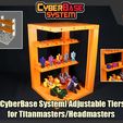 ap AT Eta CL rene Ute for Titanmasters/Headmasters CyberBase System Adjustable Tiers for Titanmasters and Headmasters