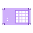 Macropad_Case_v1.2_TOP_-_cherry_mx.stl 4x4 Macro Pad with Rotary Encoder