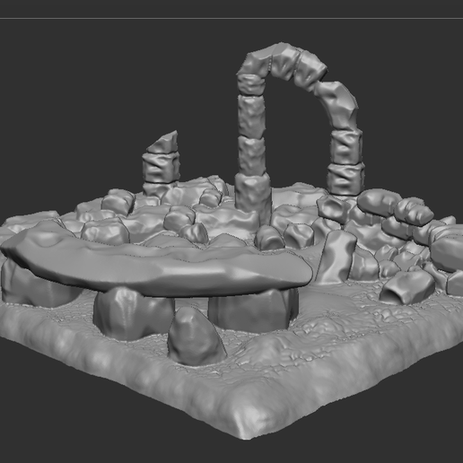 ruin 3D model