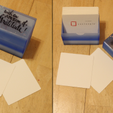 3Dprintet.png Boîte pour 3,5 carreaux de Zentangle