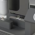 Untitled-9.jpg STL file Apple Device Charging Station for MacBook and iPad Pro・3D print design to download