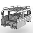 cabin-part.jpg Nissan patrol G60 colombia edition.1:10 scale model kit STL file