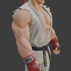 riu3.jpg Файл STL подставка для мобильного телефона fortnite ryu・3D-печатный дизайн для загрузки