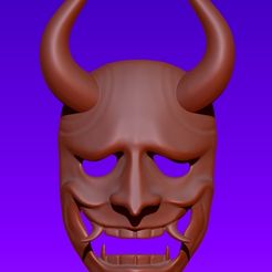 Yamato's-Mask.jpg STL file Yamato's Mask・Design to download and 3D print