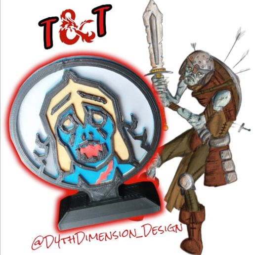 ZOMBIE - D&D SET - D&D MINIS - D&D MINIATURES - D&D ZOMBIE TOKEN - TOKEN - MINIATURE - DUNGEONS AND DRAGONS EVIL PG