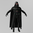 Vader0003.png Darth Vader Lowpoly Rigged