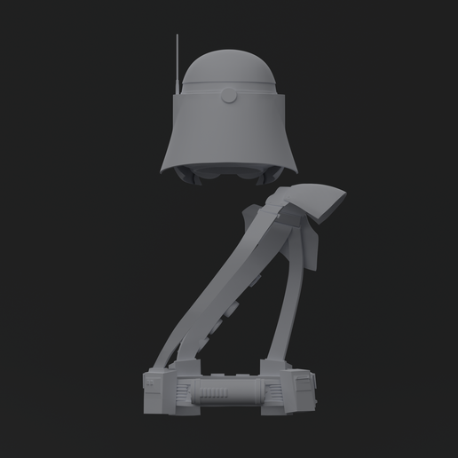 bacara3.png Clone Commander Baccara - Heavy Clone - One12 - STL files 3D print model