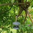 20170725_105752.jpg STL file Happy Bird Feeder・3D printable model to download