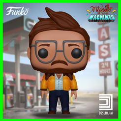 michells-01.png Archivo 3D los mitchells contra las máquinas - FUNKO・Modelo para descargar e imprimir en 3D
