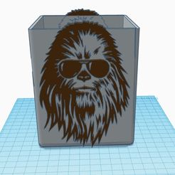 SW-2.1.jpg Fichier STL Pot à Stylos STAR WARS// Pens Jar STAR WARS・Plan pour impression 3D à télécharger